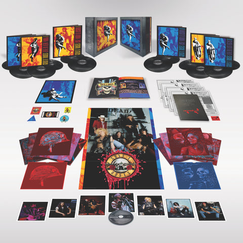 GUNS AND ROSES - Use Your Illusion [ Super Deluxe / 12LP + 1 BR ] - BOX - IMPORTADO
