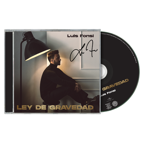 LUIS FONSI-LEY DE GRAVEDAD VERSION EXCLUSIVA FIRMADA-CD-IMPORTADO