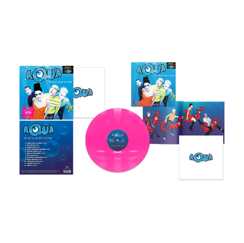 Aqua - Aquarium [ 25 years / Pink Vinyl ] - Color - Importado