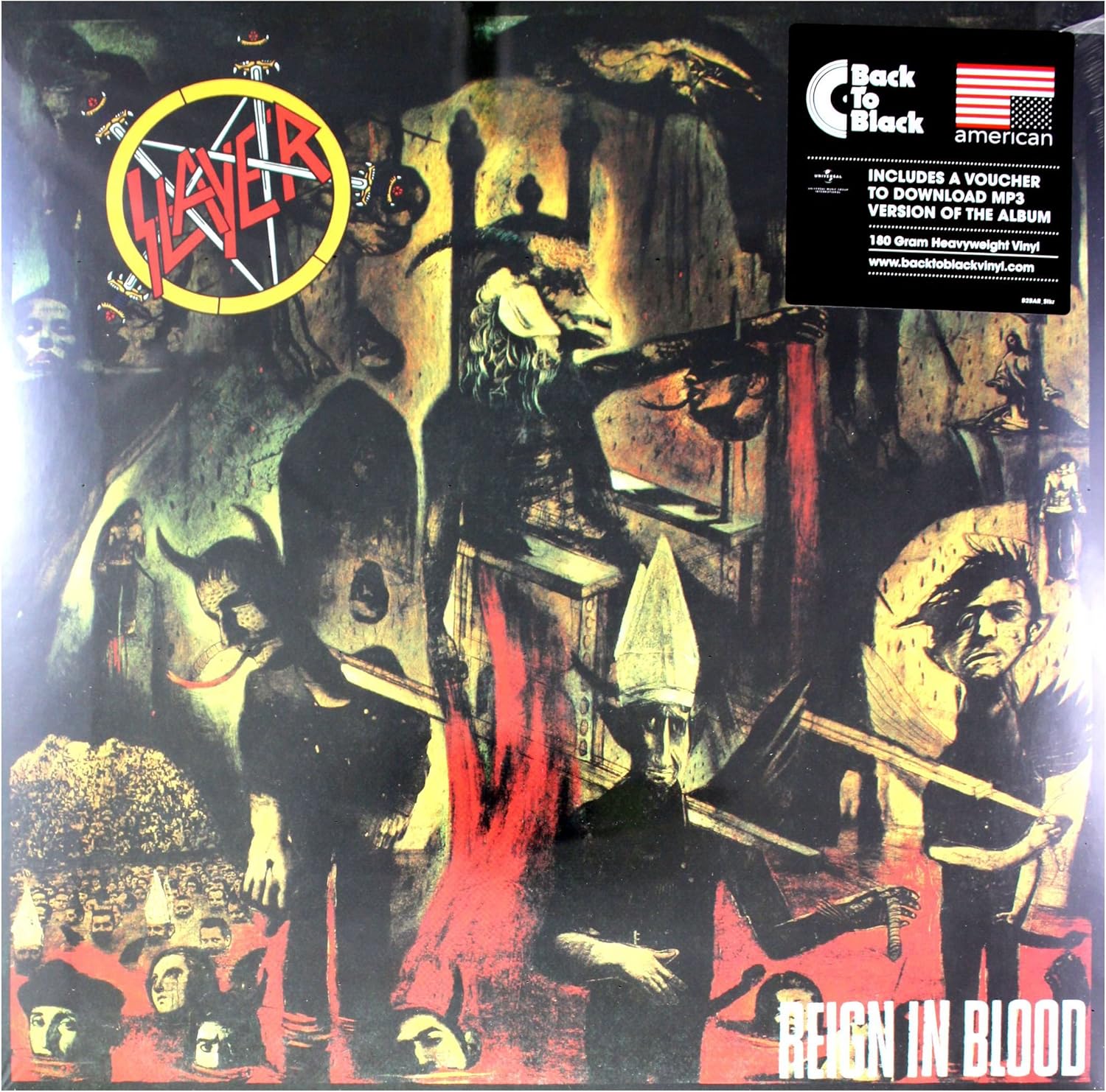Reign In Blood [ Back To Black ] - Vinilo - Importado