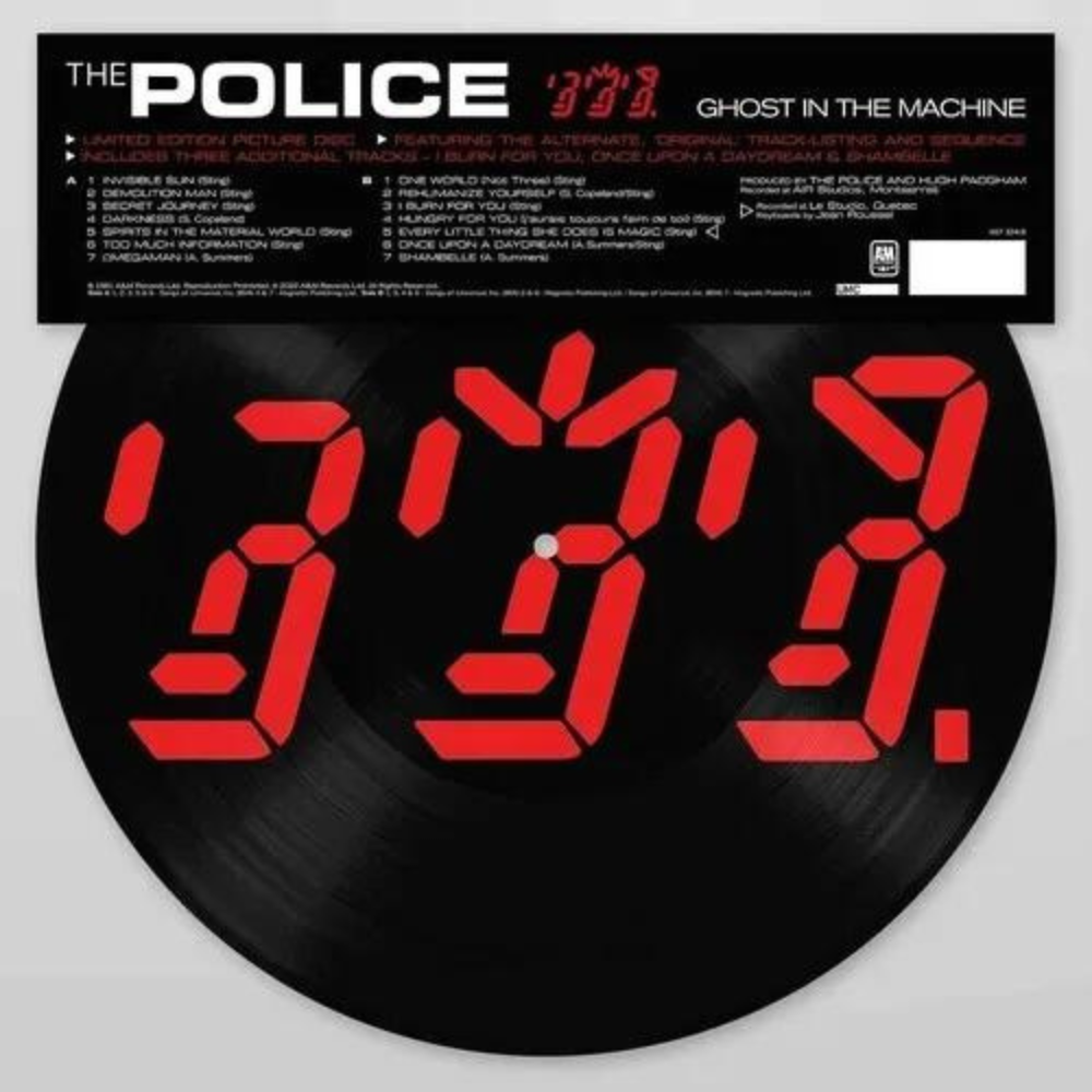 The Police - Ghost In The Machine [ Picture Disc / Alternate Sequence ] - Vinilo - Importado