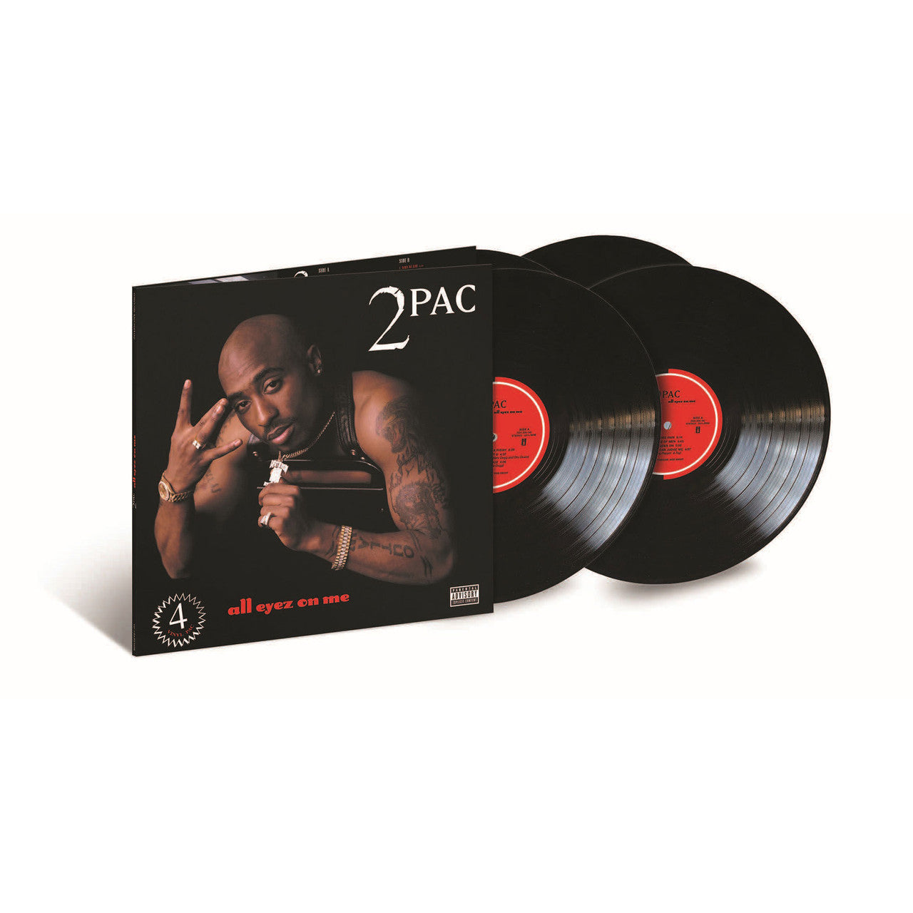 2Pac - All Eyez On Me [ Reissue ] - 4 Vinilos - Importado