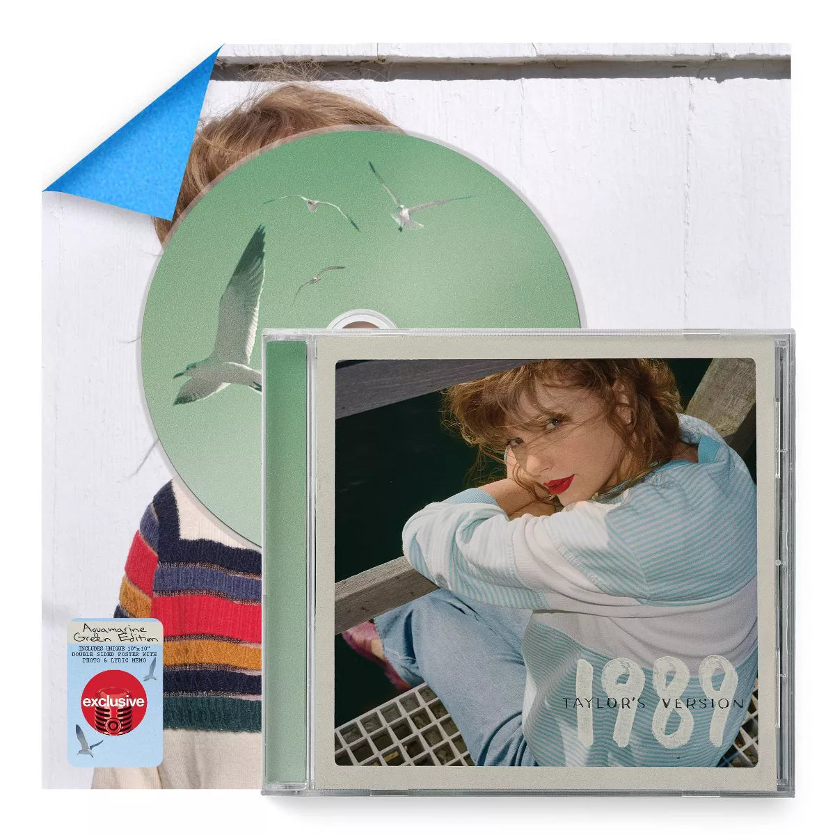 Taylor Swift + 1989 (Taylor's Version) [ Aquamarine Green ] - CD - Importado