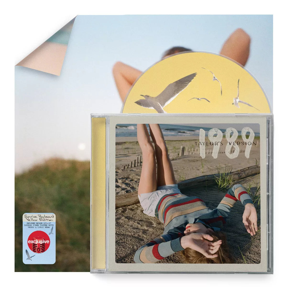 Taylor Swift - 1989 (Taylor's Version) [ Sunrise Boulevard Yellow ] - CD - Importado