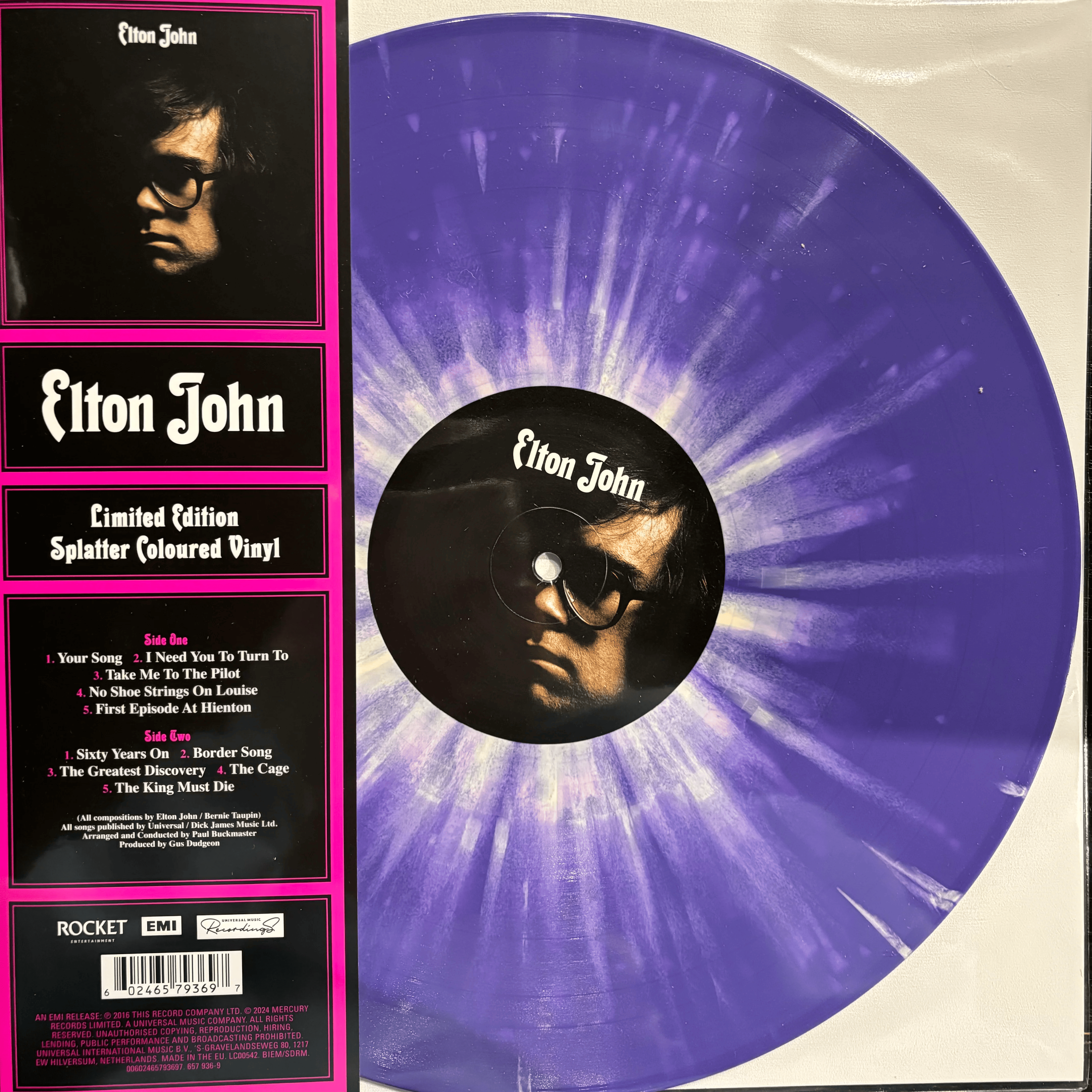 Elton John [ Remastered 2016 ] - Vinilo - Importado