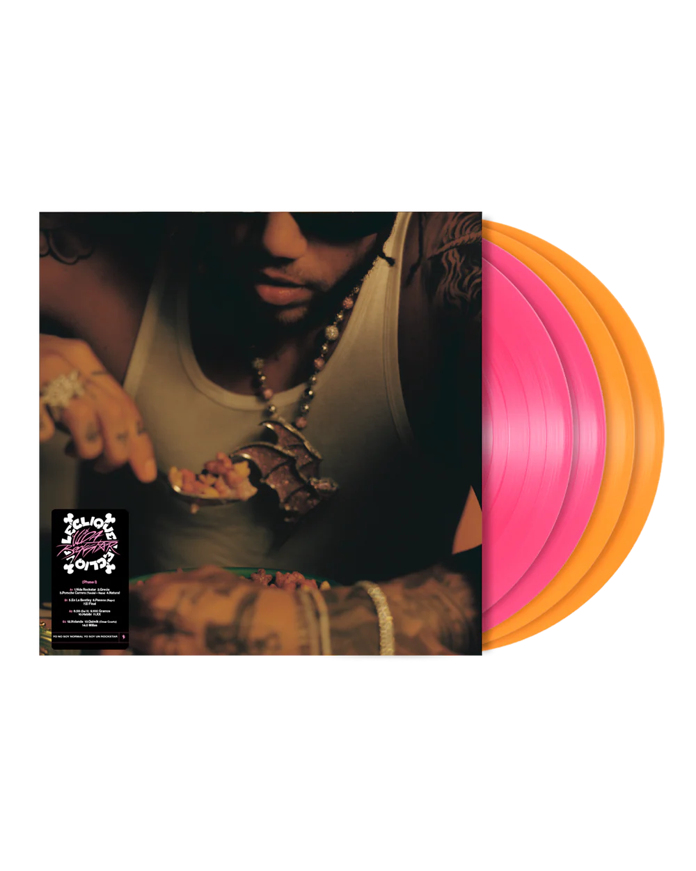 Jhayco - Le Clique: Vida Rockstar (X) [ (D2C Spotify) ] - Dos Vinilos - Importado