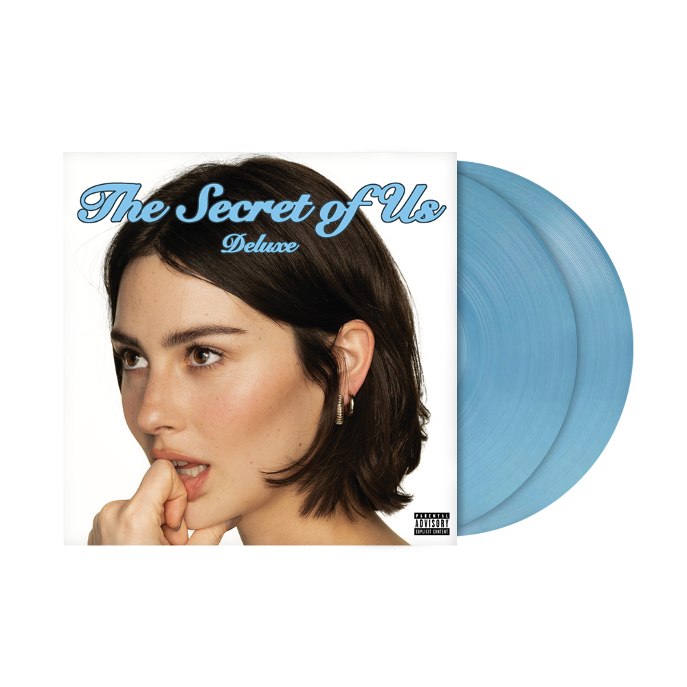 The Secret of Us Deluxe Vinilo Azul Transparente - Importado