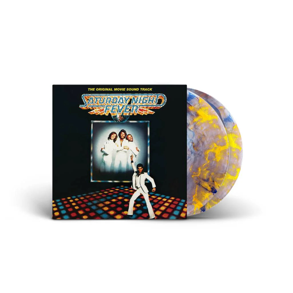 Saturday Night Fever - Vinilo (Edición Exclusiva Limitada Color Rojo, Naranja y Azul Marmolado 2LP) - Importado