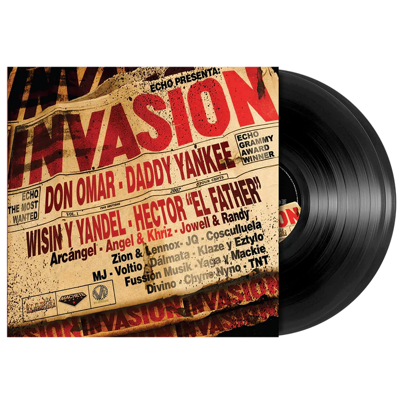 Echo Presenta: Invasion - Dos Vinilos - Importado