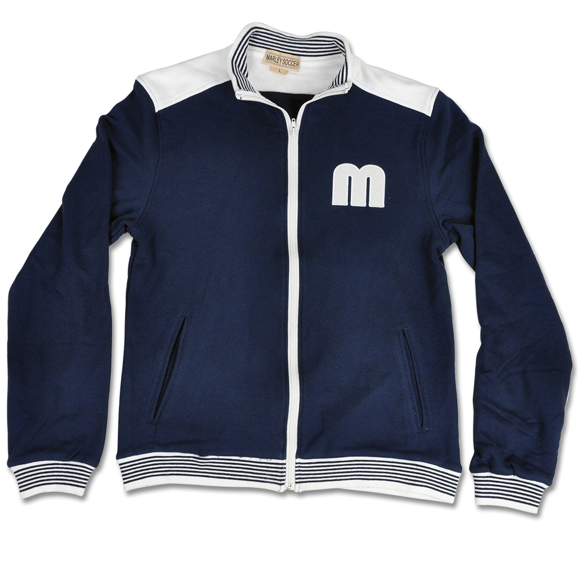 BOB MARLEY - MARLEY NAVY TRACK JACKET - IMPORTADA