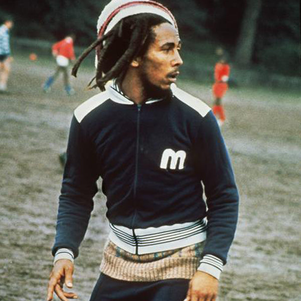 BOB MARLEY - MARLEY NAVY TRACK JACKET - IMPORTADA