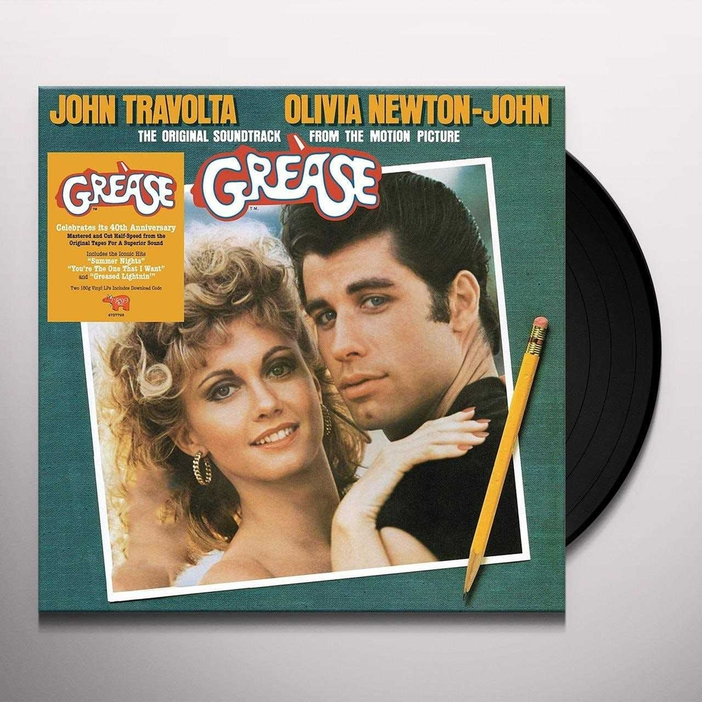 Varios Artistas - Grease [ The Original Motion Picture Soundtrack ] - Dos Vinilos Importado