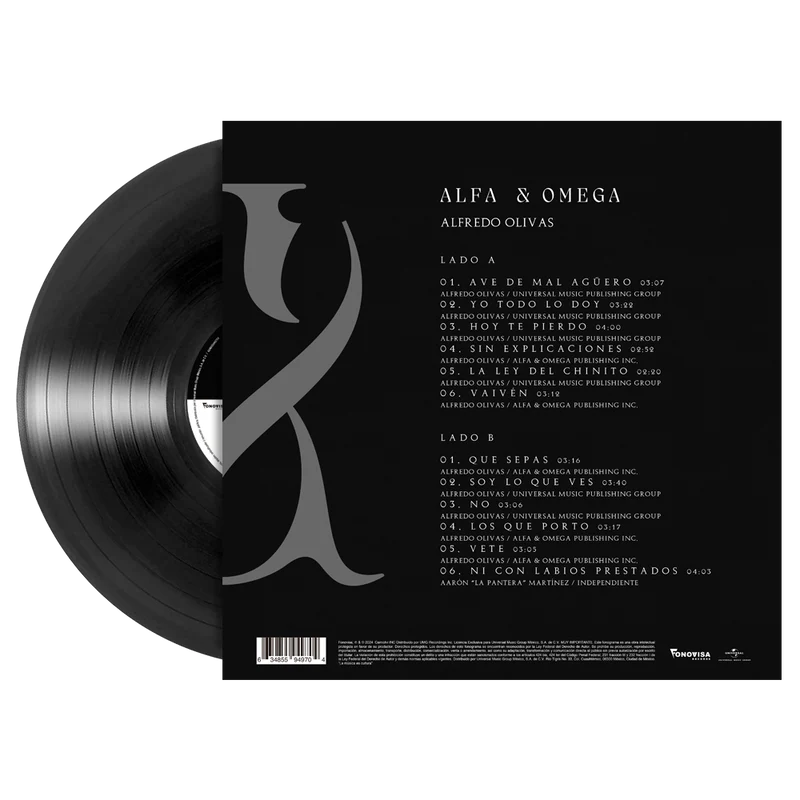Alfa & Omega               - Vinilo - Importado