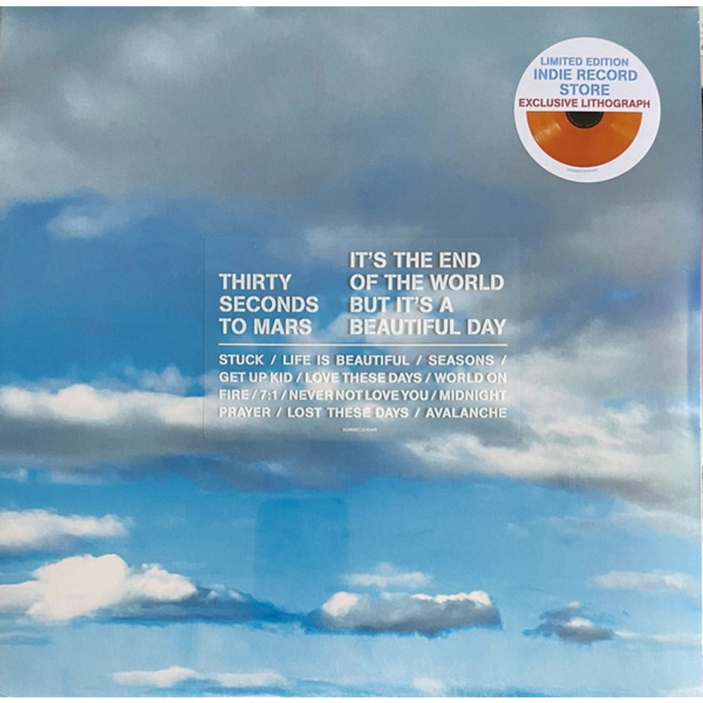 Thirty Seconds To Mars - Its The End Of The World But Its A Beautiful Day - Vinilo - Importado