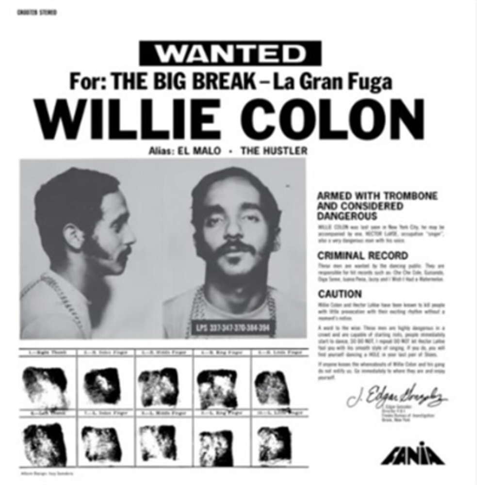 Willie Colon - La Gran Fuga [ Remastered 2024 ] - Vinilo - Importado