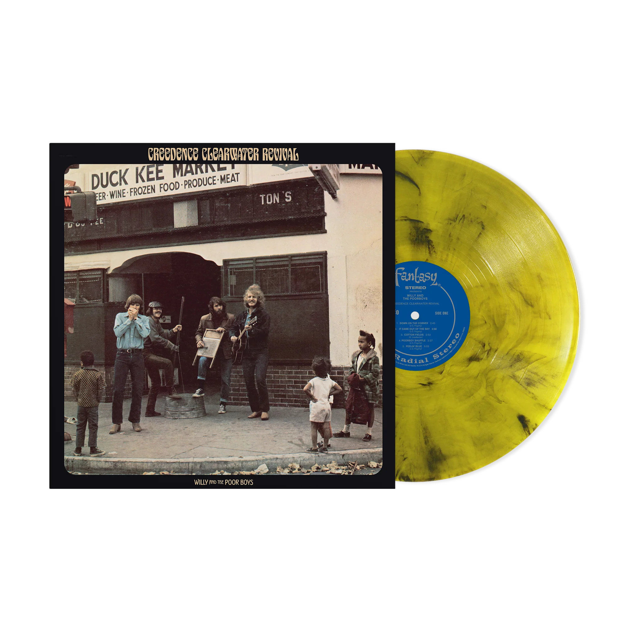 Willy And The Poor Boys (Remastered 2025) - Vinilo (Edición Deluxe Exclusiva Color Amarillo Ahumado) - Importado