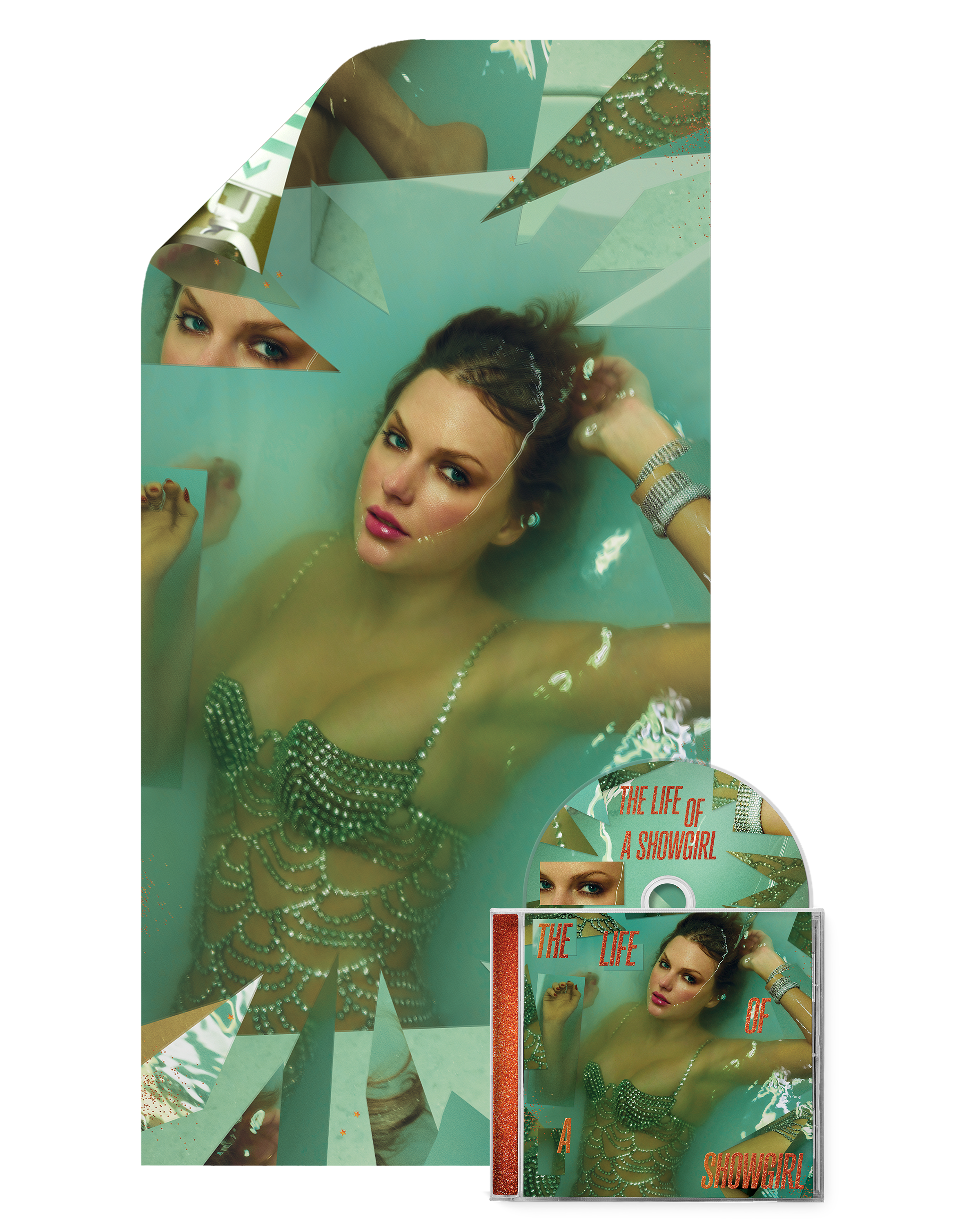 THE LIFE OF A SHOWGIRL CD CON PÓSTER - Importado