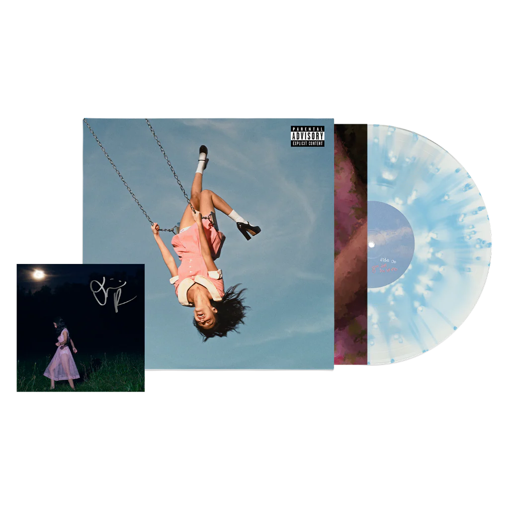 you seem pretty sad for a girl so in love - vinilo exclusivo 'static lover' pop-up blue + tarjeta firmada - Importado