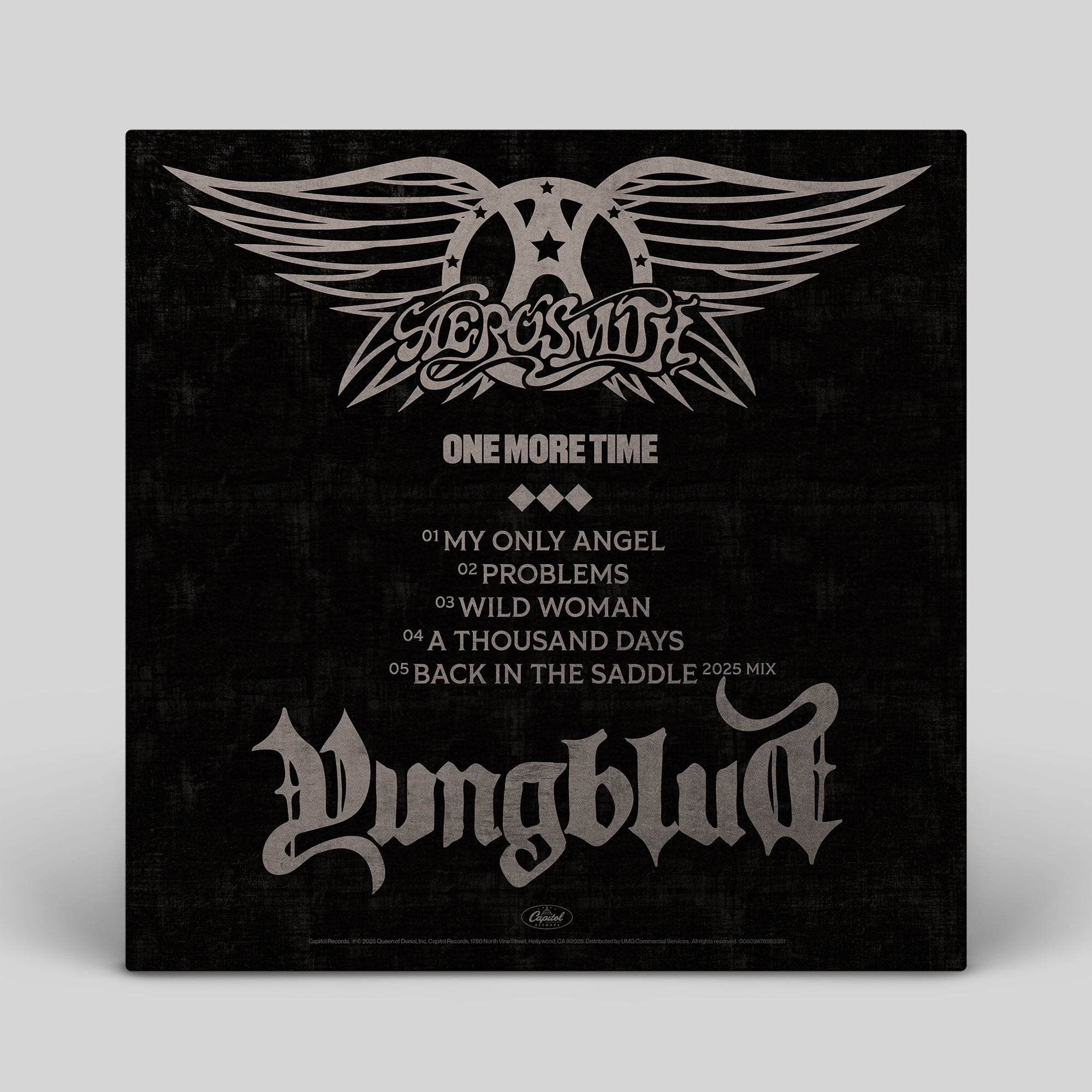Aerosmith & YUNGBLUD - One More Time Vinilo Rojo (Exclusivo Tienda Aerosmith) - Importado