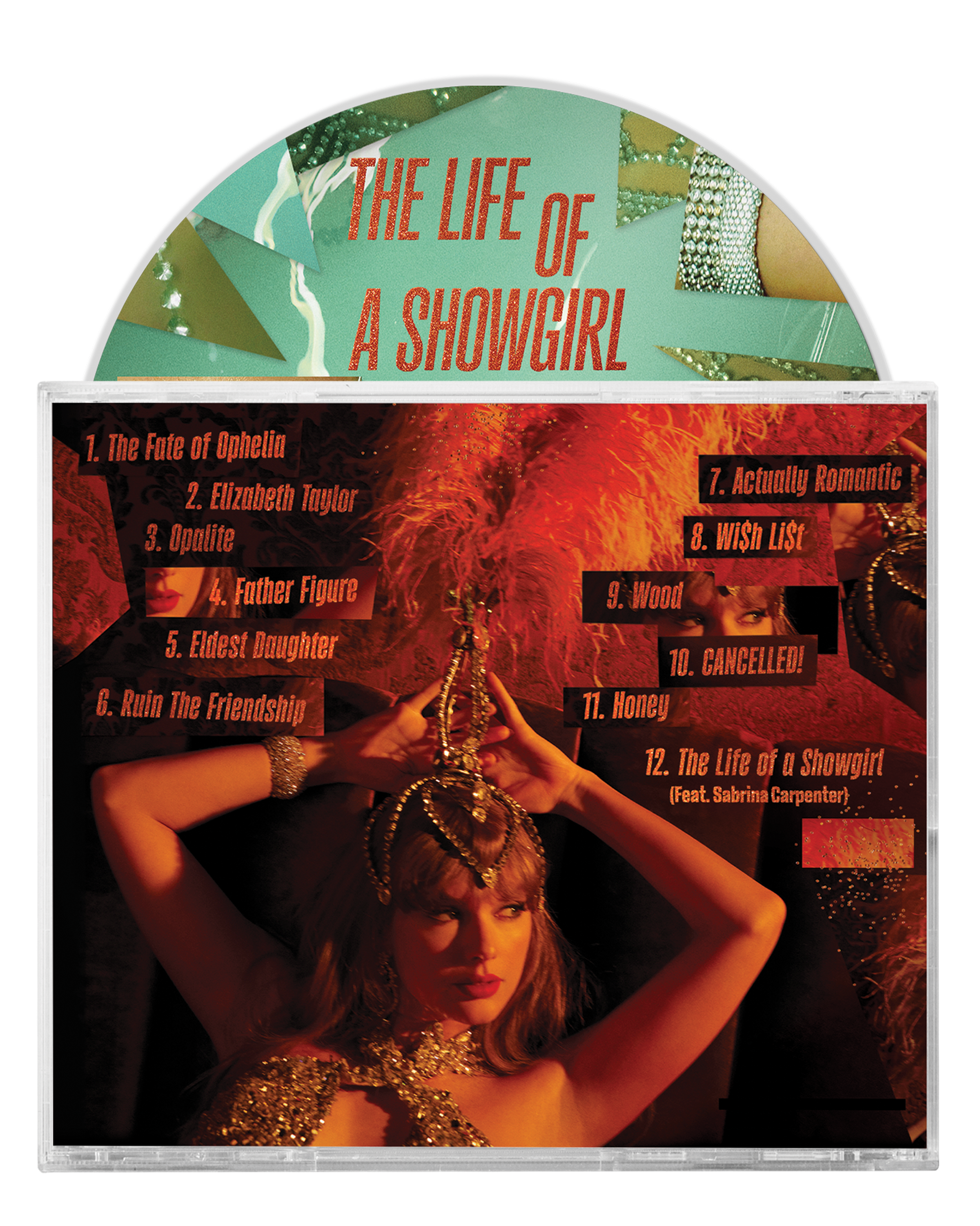 THE LIFE OF A SHOWGIRL CD CON PÓSTER - Importado