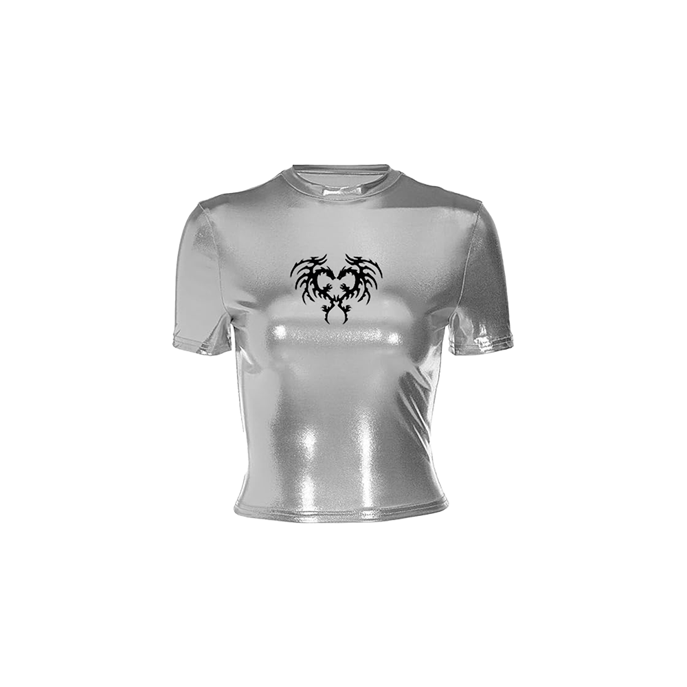 Crop Top El Dragón Plata