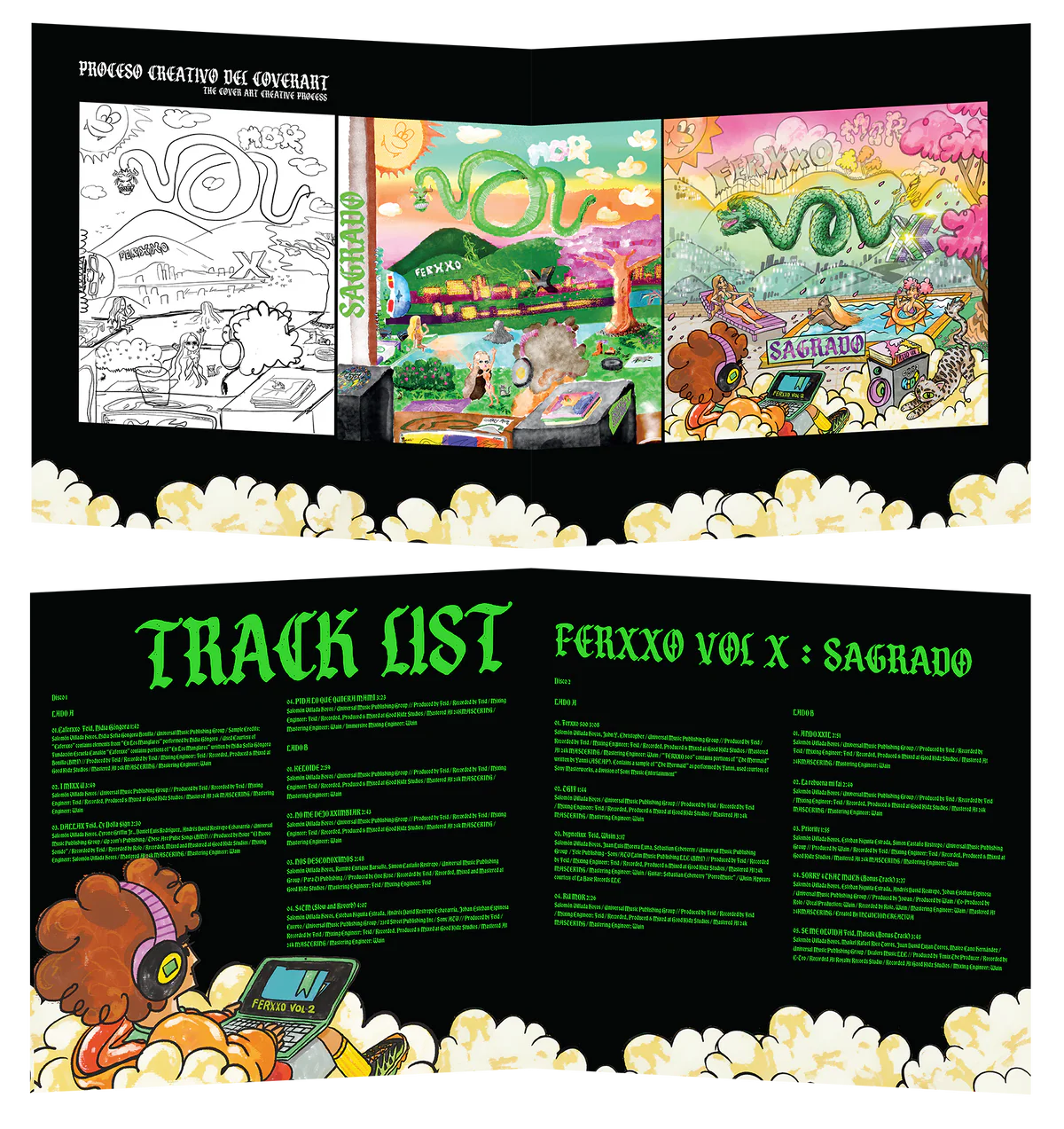 FERXXO VOL X : Sagrado 2LP Vinilo - Importado