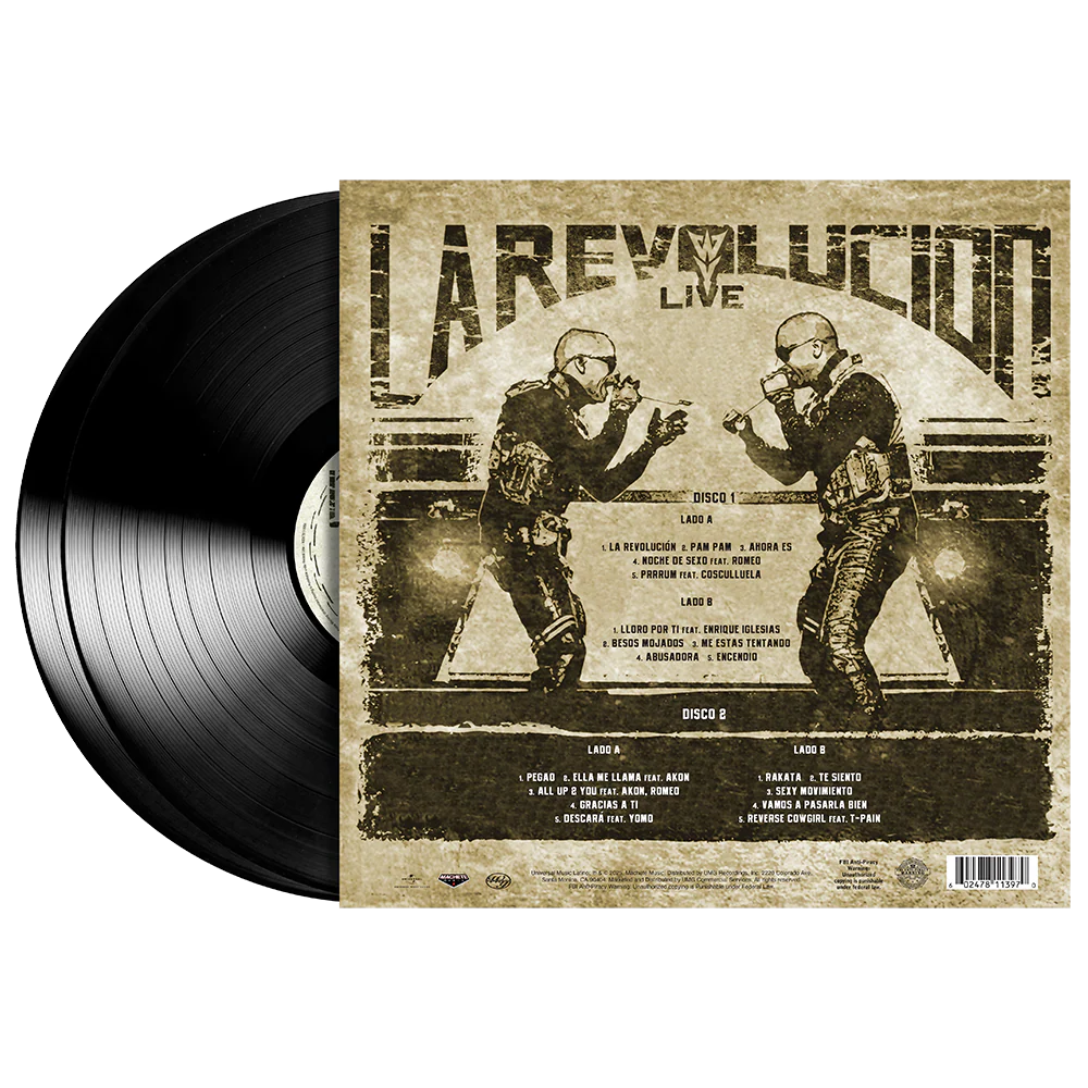 La Revolución Live 2LP Vinilo - Importado