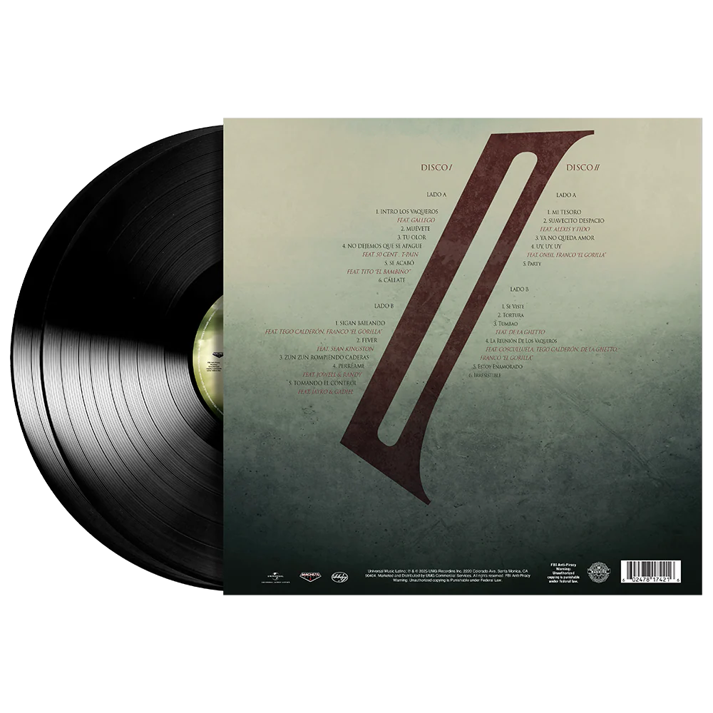 Los Vaqueros, El Regreso Deluxe 2LP Vinyl