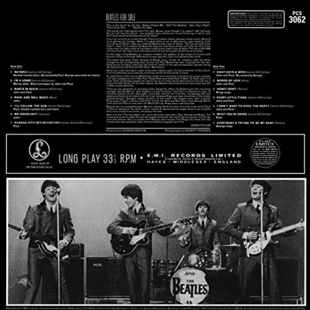 Beatles For Sale - Vinilo -Importado