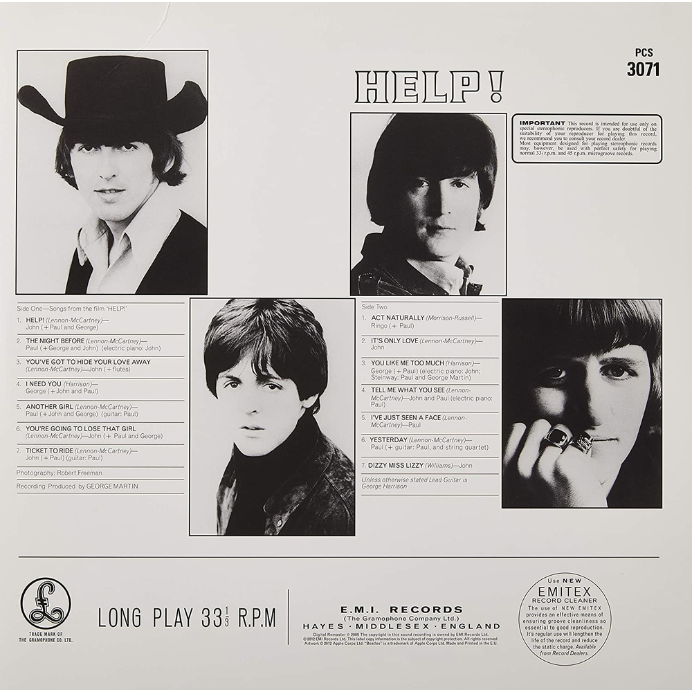 Help!-Vinilo-Importado