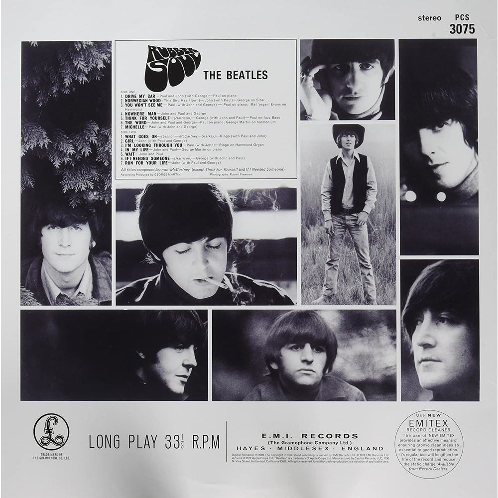 Rubber Soul-Vinilo-Importado