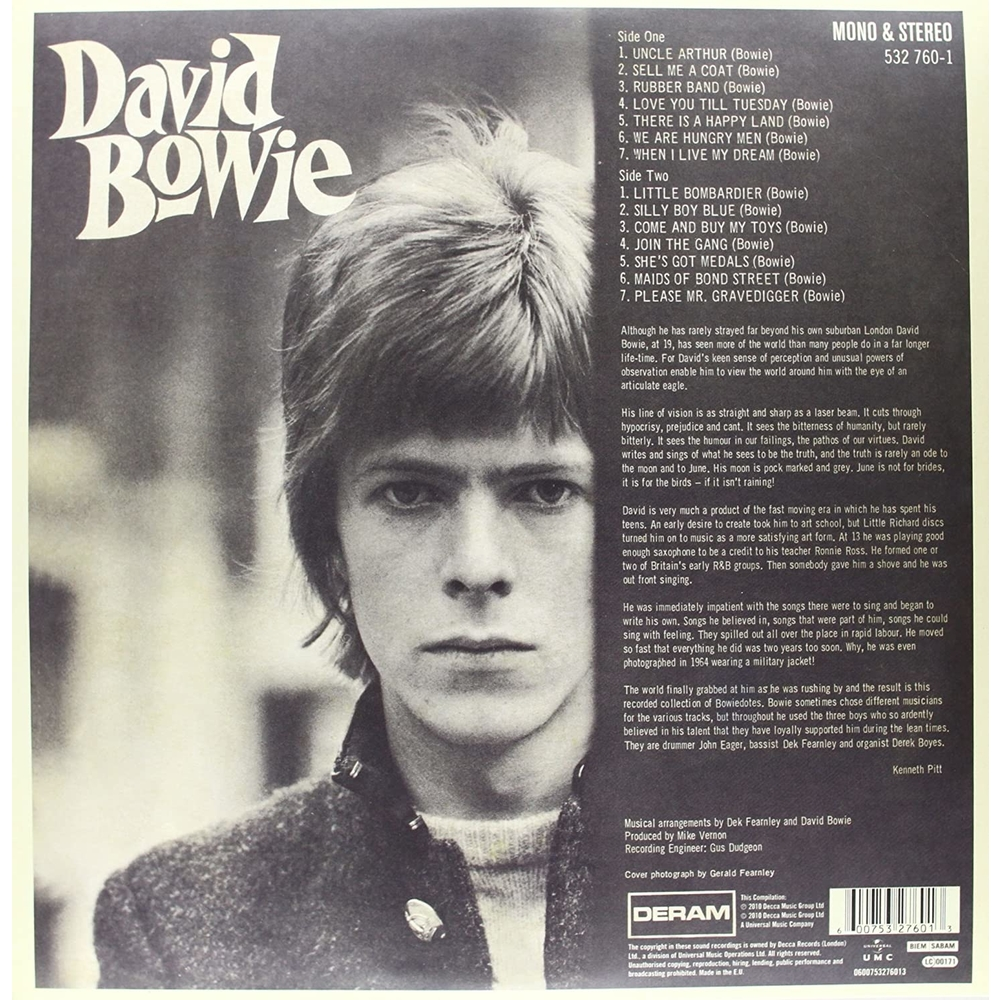 DAVID BOWIE-DAVID BOWIE-DOS VINILOS-IMPORTADO