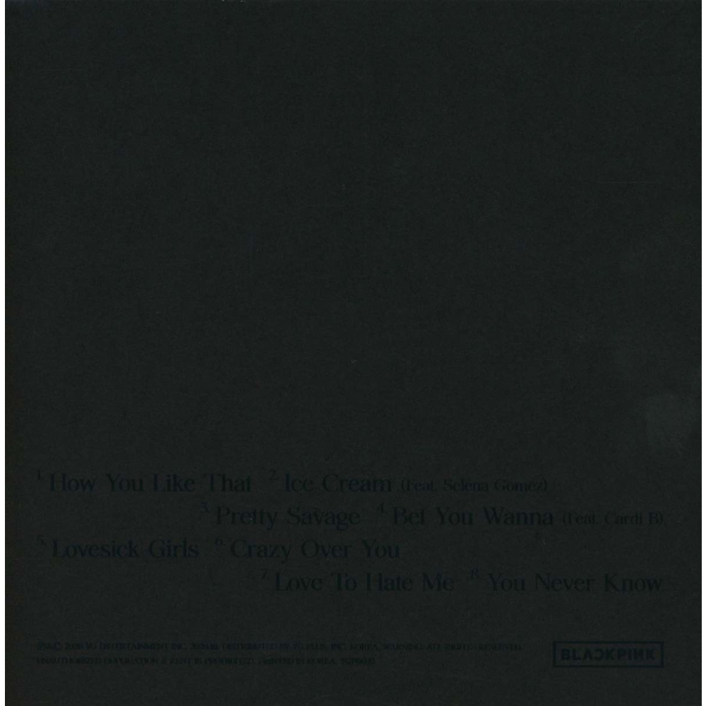 The Album Black Version-CD-Importado