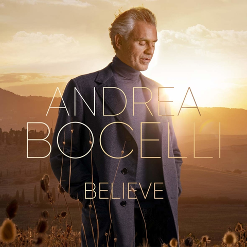 ANDREA BOCELLI - BELIEVE - CD - IMPORTADO