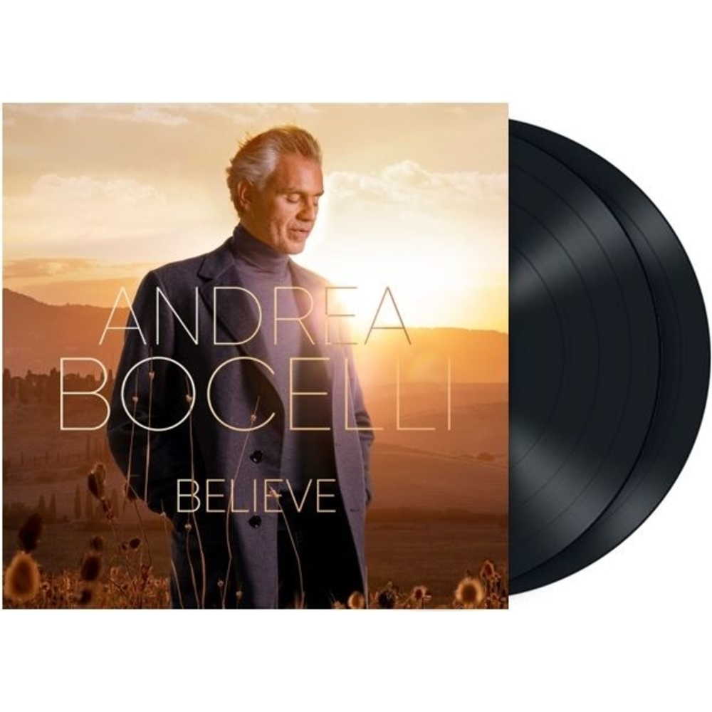 ANDREA BOCELLI-BELIEVE-DOS VINILOS-IMPORTADO