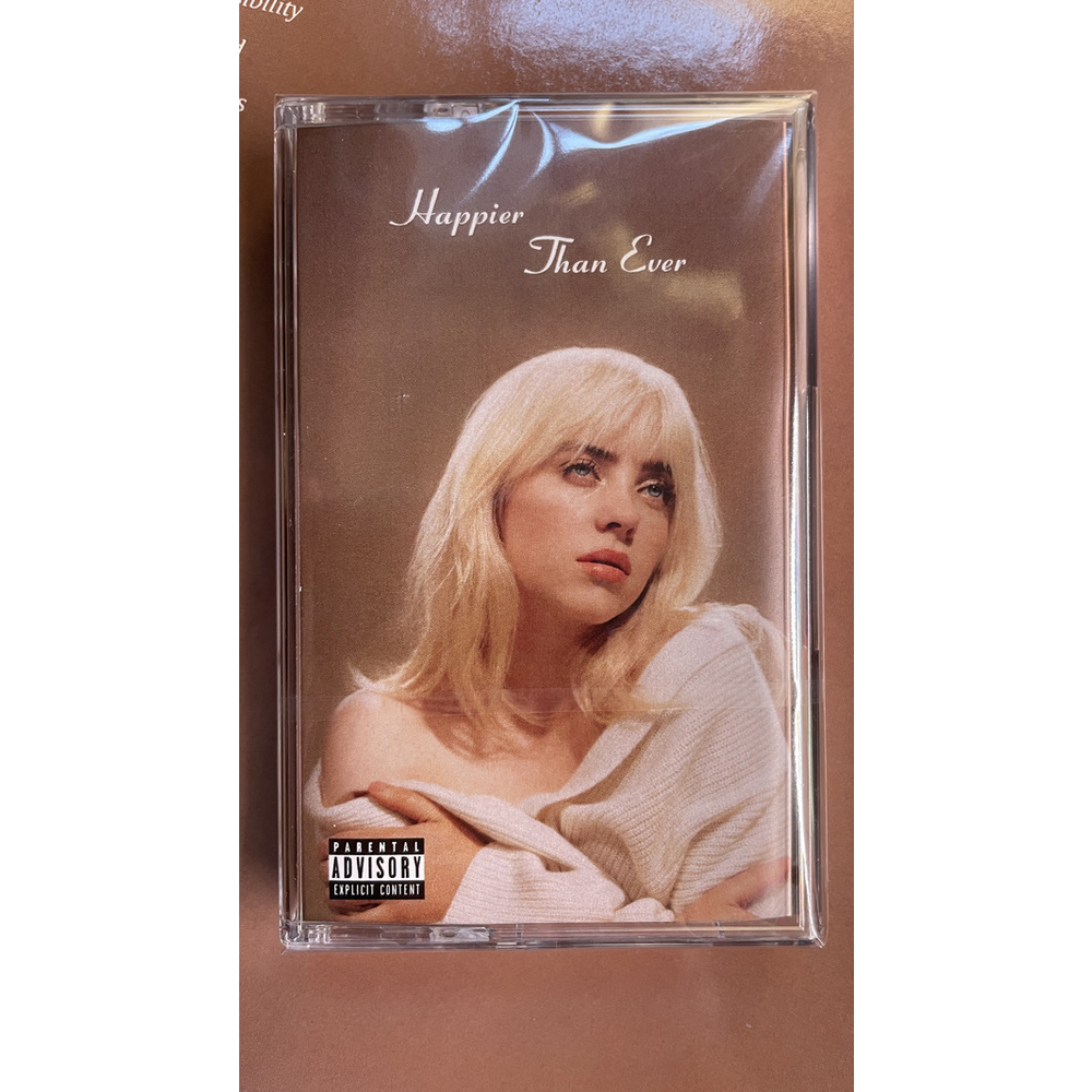 BILLIE EILISH-HAPPIER THAN EVER WITHE-CASSETTE-IMPORTADO