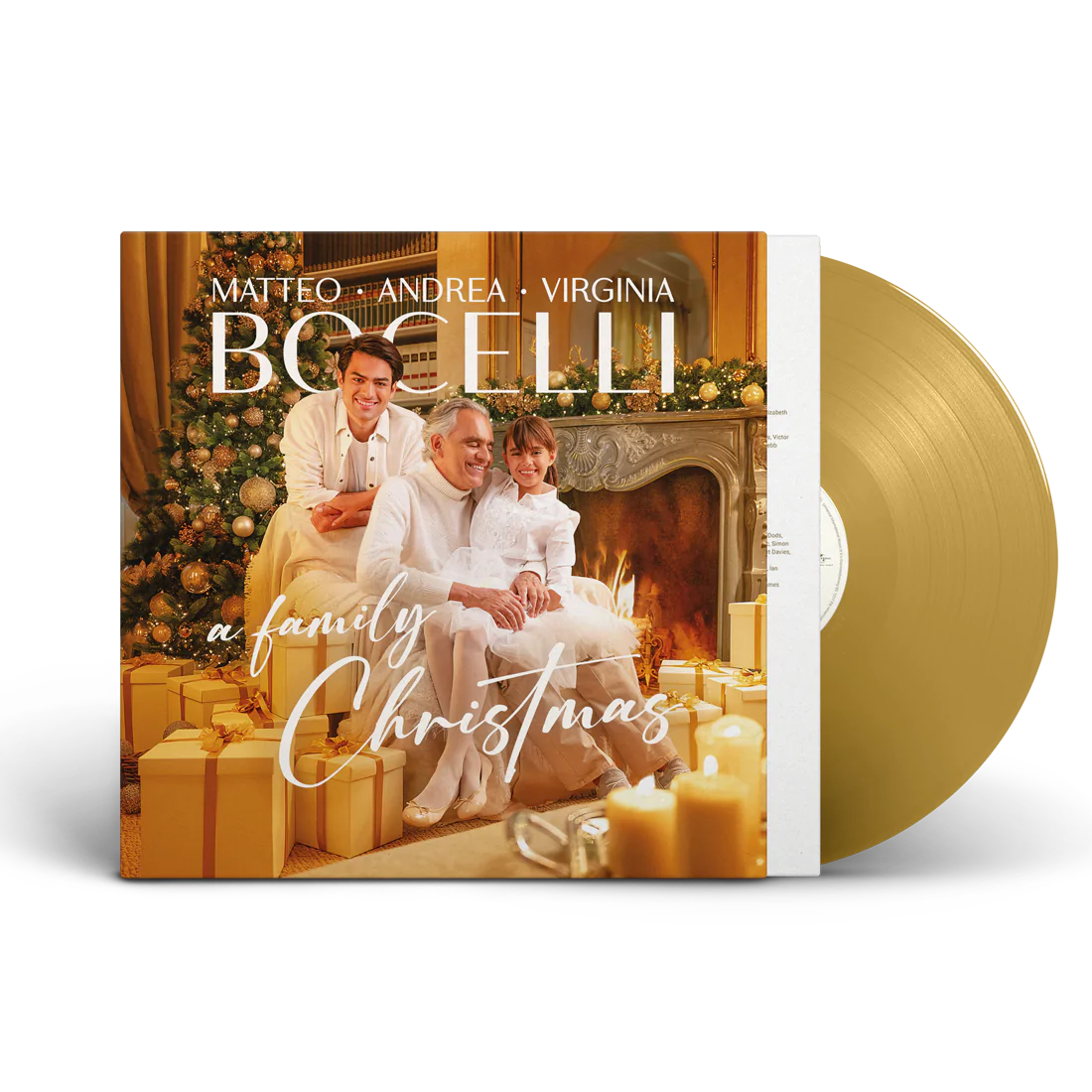 ANDREA BOCELLI - A Family Christmas [ D2C Exclusive ] GOLD - VINILO - IMPORTADO