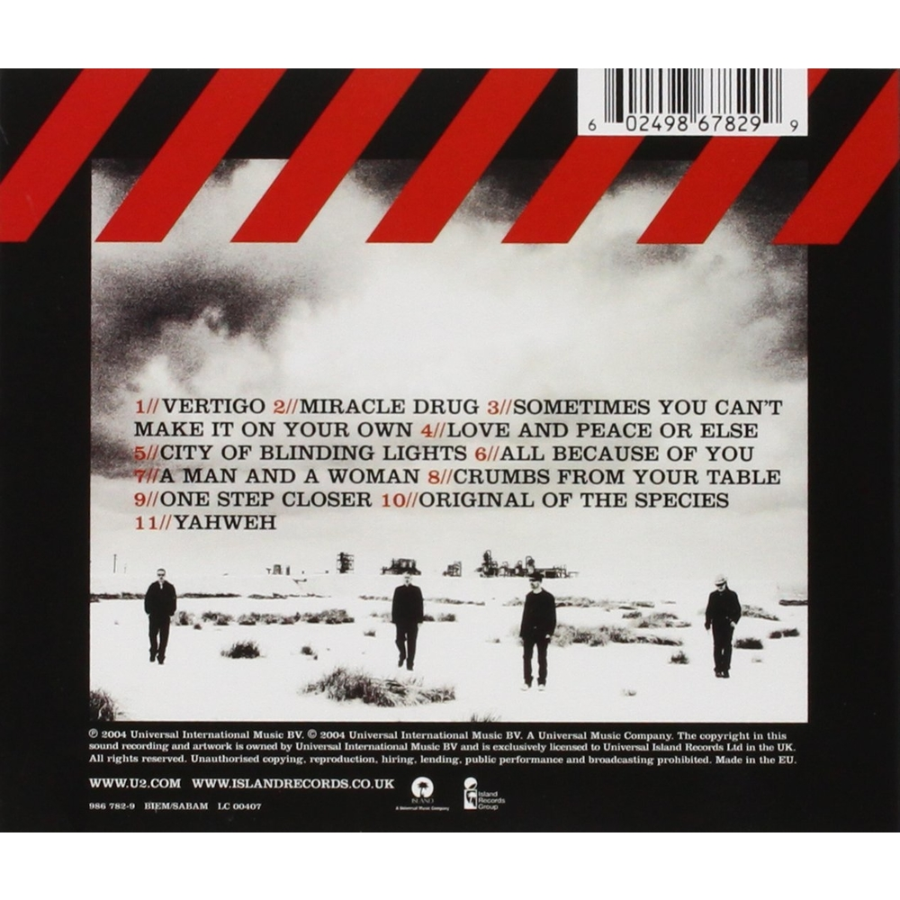 How To Dismantel An Atomic Bomb - CD - Importado