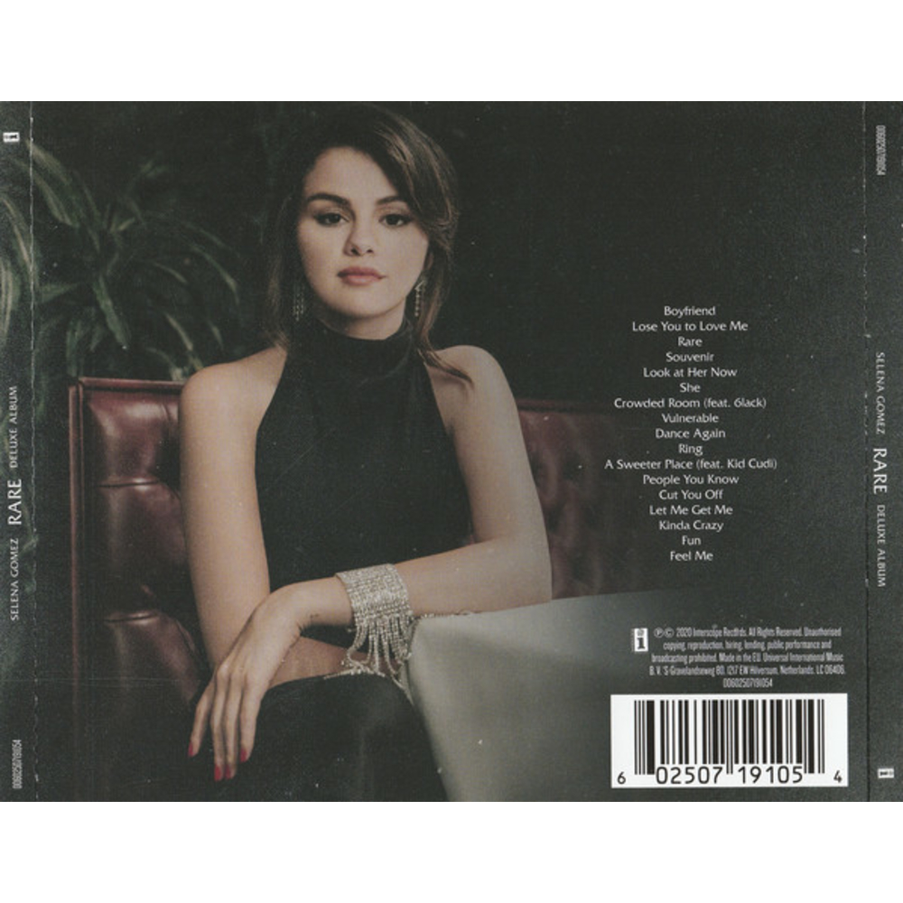 SELENA GOMEZ-RARE DELUXE EDITION-CD-IMPORTADO