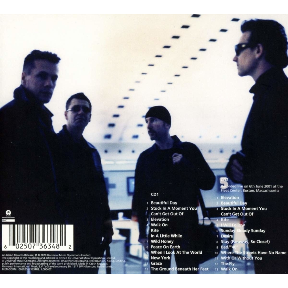 U2 - ALL THAT YOU CANT LEAVE BEHIND DELUXE - CD - IMPORTADO