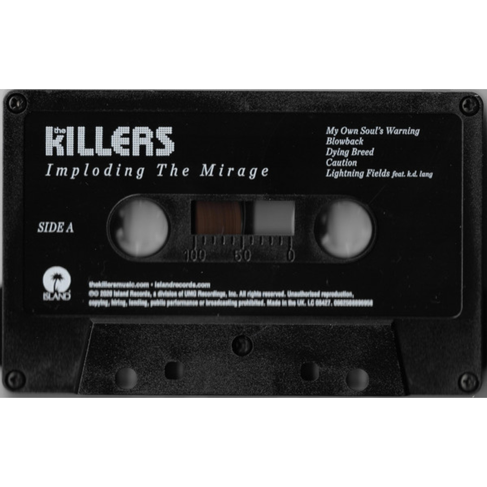 THE KILLERS-IMPLODING THE MIRAGE-CASSETTE-IMPORTADO