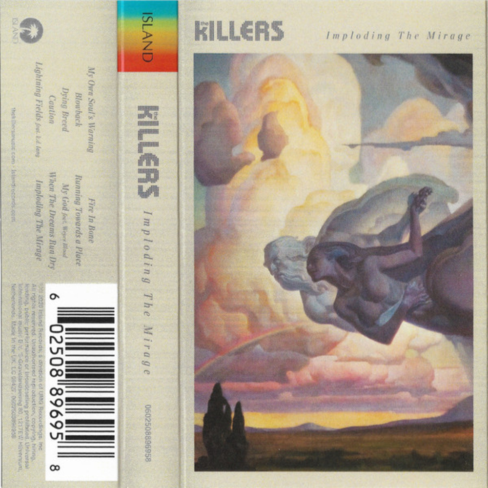 THE KILLERS-IMPLODING THE MIRAGE-CASSETTE-IMPORTADO