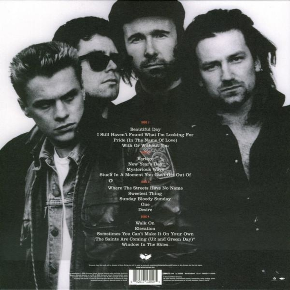 U218 Singles - Dos Vinilos - Importado
