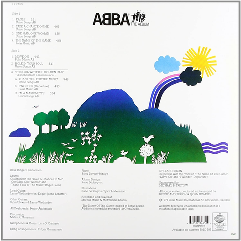 ABBA - THE ALBUM - VINILO - IMPORTADO