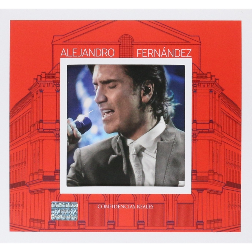 ALEJANDRO FERNANDEZ - CONFIDENCIAS REALES (EDICION ESPECIAL MINI BOX) - 2 CD+DVD - IMPORTADO