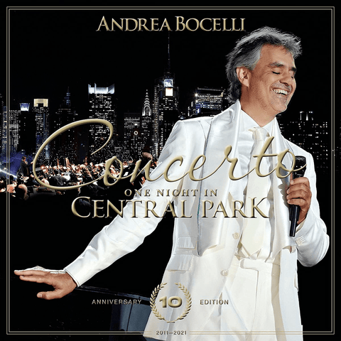 ANDREA BOCELLI-CONCERTO 10TH ANNIVERSARY-DOS VINILOS-IMPORTADOentral Park - 10th Anniversary [ Remastered / 2 LPs ]