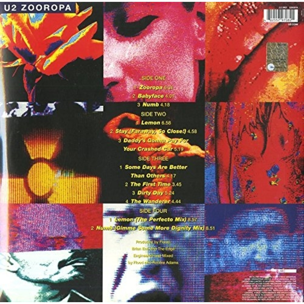 U2-Zooropa-Vinilo-Importado