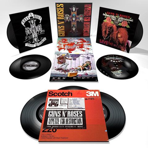 Las mejores ofertas en Guns N 'Roses Casi Nuevo (casi como nuevo or M -)  discos de vinilo LP doble