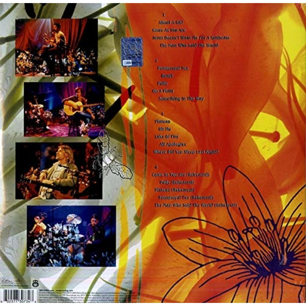 Mtv Unplugged In New York - Dos Vinilos - Importado