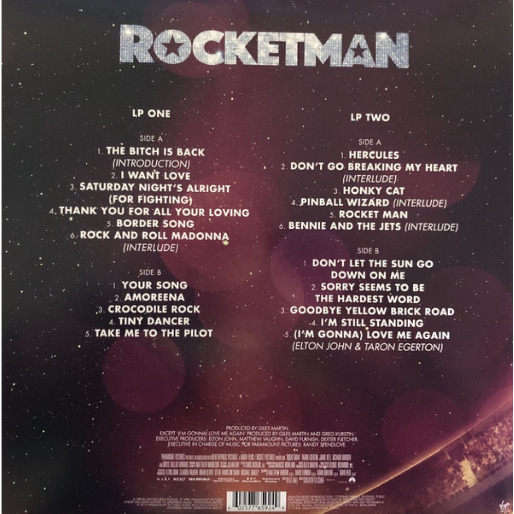 Rocketman - Dos Vinilos - Importado